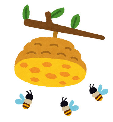 プロポリスを作るミツバチ作らないミツバチ